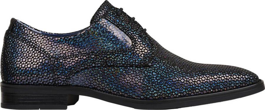 Bullboxer Lace-Up Male Black Multi Veterschoenen