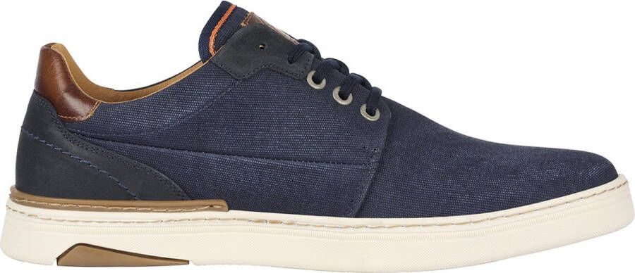 Bullboxer Lace-Up Male Blue Veterschoenen