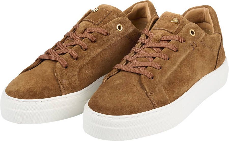 Bullboxer Lace Up Men Tan Cognac 44 Veterschoenen