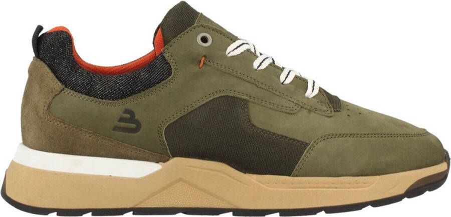 Bullboxer Lace-Up Male Green 43 Veterschoenen