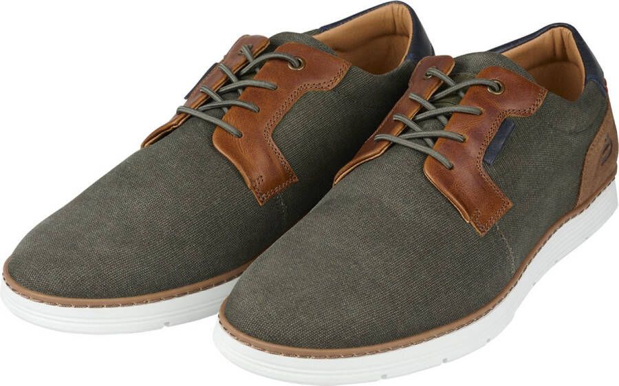 Bullboxer Lace-Up Male Green 46 Veterschoenen