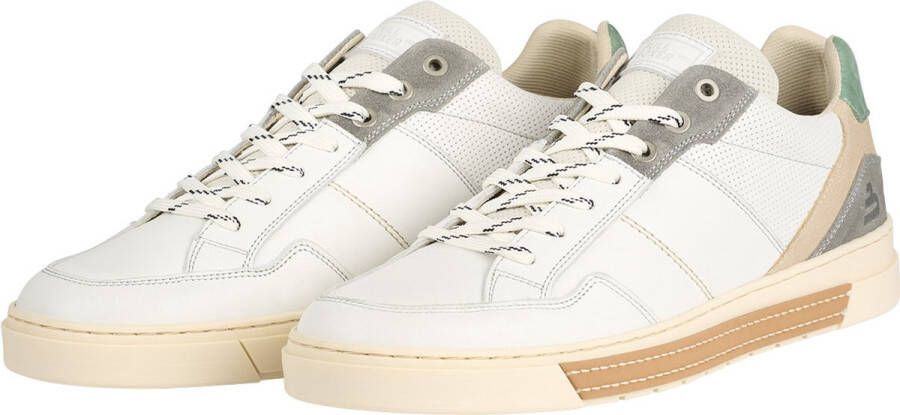 Bullboxer Lace-Up Male White 45 Veterschoenen