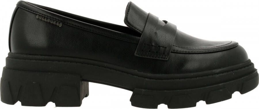 Bullboxer Loafer Slipper Female Women Black 38 Loafers