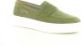 Bullboxer Loafer Slip-On Female Women Green Loafers - Thumbnail 1