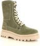 Bullboxer | Meisjes veterboot | Groen suede - Thumbnail 2