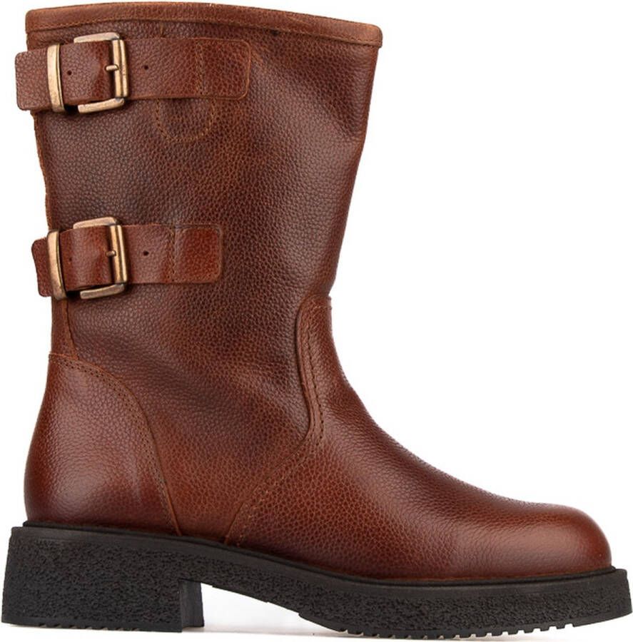 Bullboxer Stijlvolle Laarzen voor elke gelegenheid Brown Dames