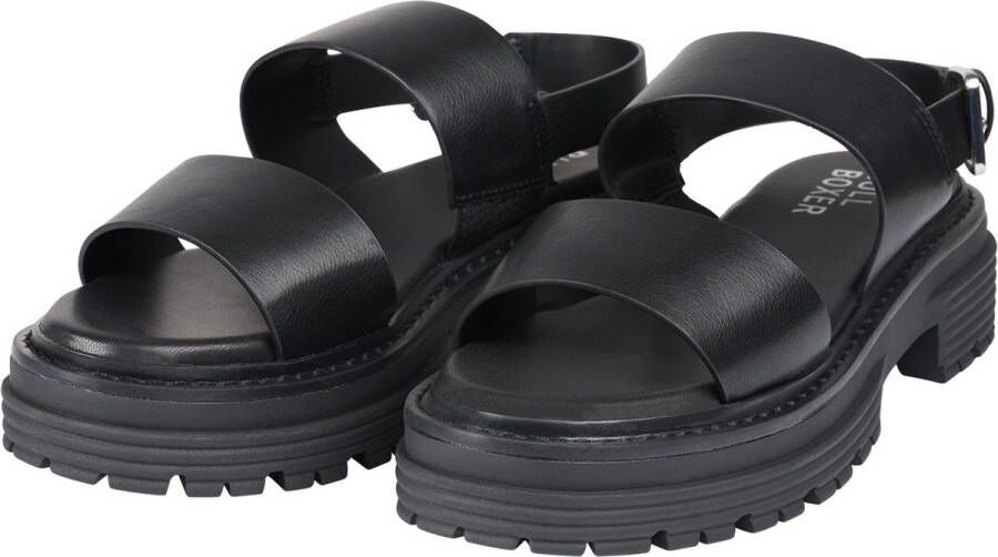 Bullboxer Plateau sandal 171000F2S_ Black Dames