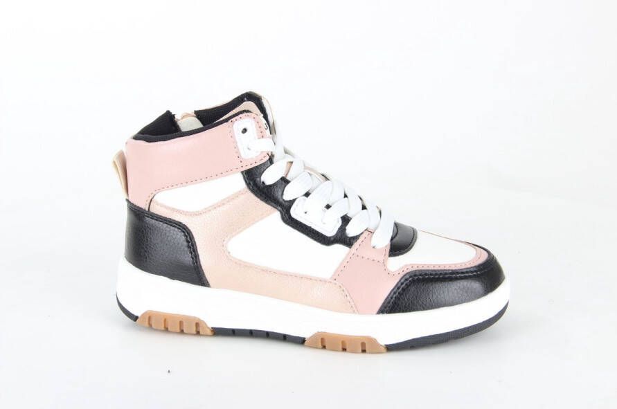 Bullboxer Sneaker Boys Black Pink White Sneakers