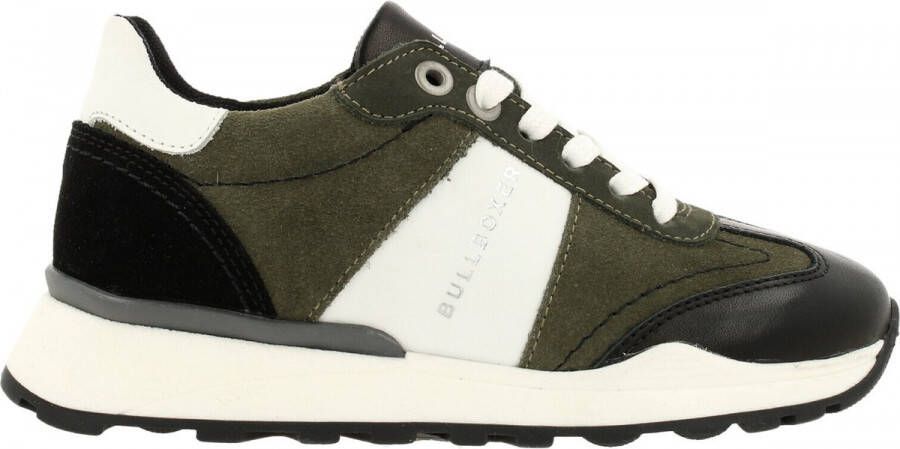 Bullboxer Aex002 Lage sneakers Leren Sneaker Jongens Groen - Foto 3