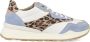 Bullboxer Aex000 Lage sneakers Leren Sneaker Meisjes Wit - Thumbnail 2