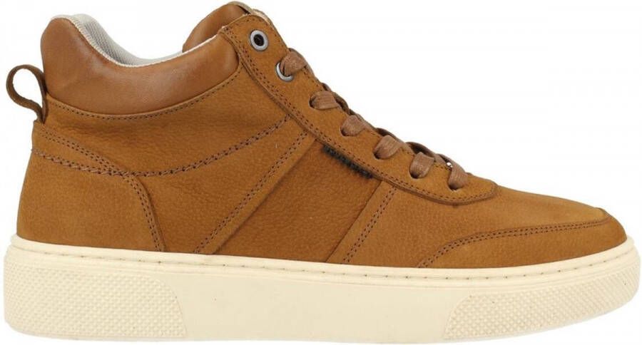 Bullboxer sneakers hoog Cognac-41 (41)