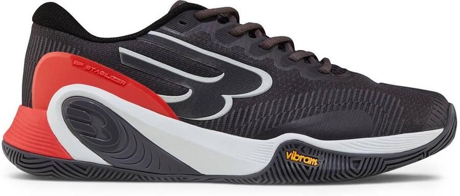 Bullpadel Hack Vibram 26i Heren Padelschoen Donker Grijs