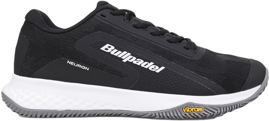 Bullpadel Padel Schoenen Neuron Vibram Zwart