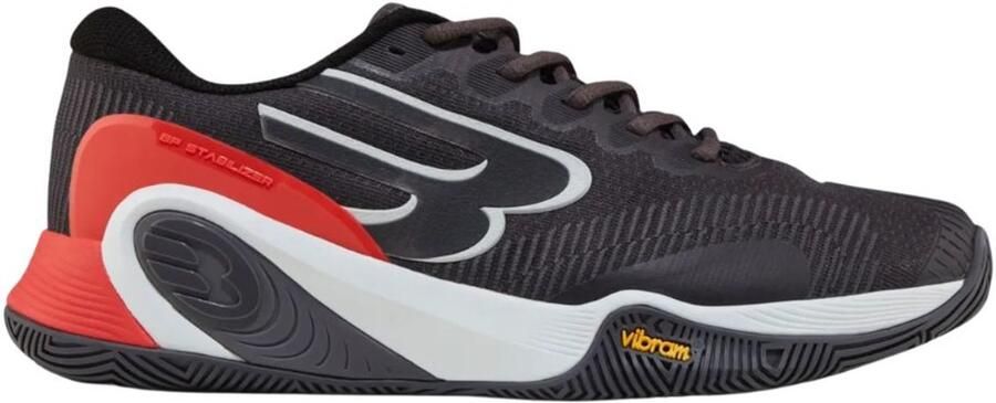 Bullpadel Padelschoen Hack Vibram 26I Heren Donkergrijs