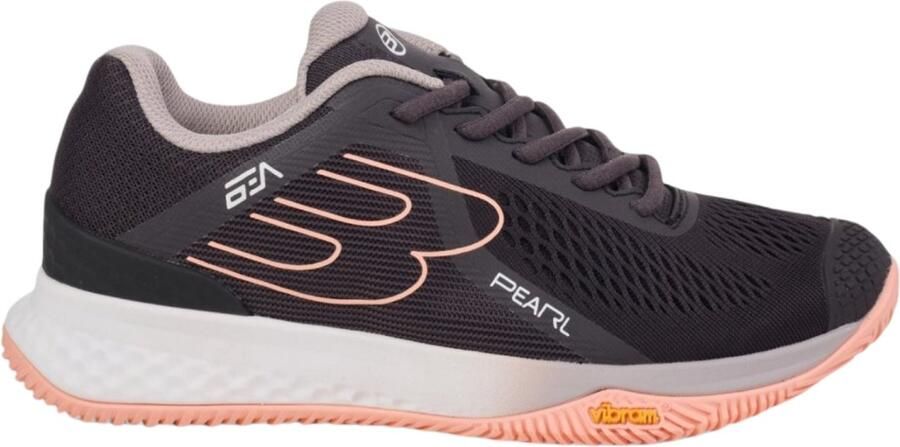 Bullpadel Pearl Vibram 25I Padelschoenen Dames Zwart