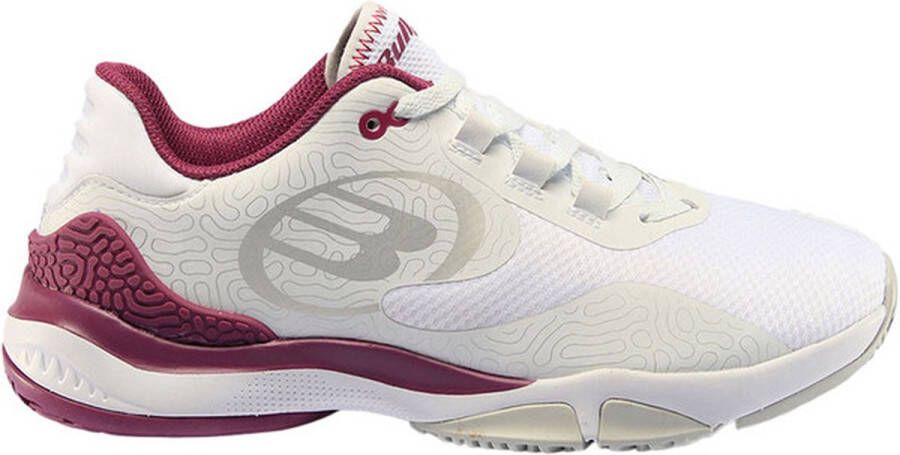 Bullpadel Flow Hybrid Fly Dames Sportschoenen Padel Smashcourt White Purple