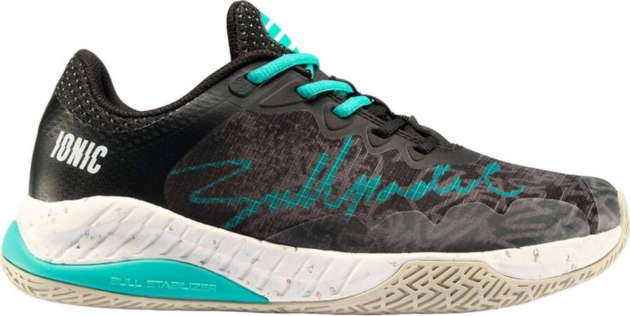 Bullpadel Padelschoen Ionic W 24V Dames Zwart Groen