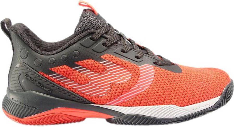 Bullpadel 'Juan Tello' Vertex Grip 22I (Heren) 2023 padelschoenen zwart oranje wit