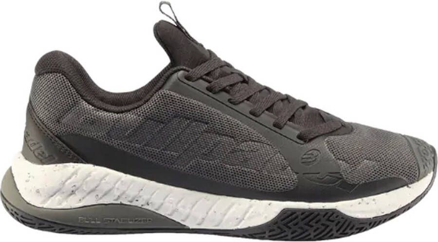 Bullpadel Padel schoenen Comfort Pro Zwart grijs