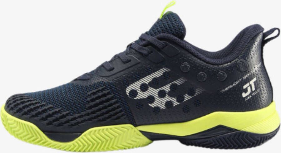 Bullpadel Padelschoenen Vertex Grip 22 Blauw Geel