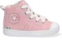 BunniesJR Bunnies JR 221235 170 Meisjes Hoge Sneakers Roze Nubuck Veters - Thumbnail 1