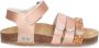 BunniesJR 224415-596 Platte Sandalen Roze Imitatieleer Klittenband - Thumbnail 3