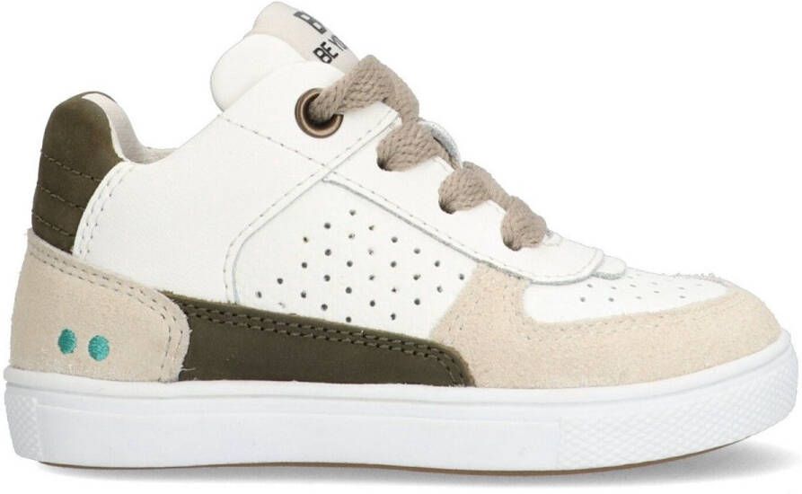 BunniesJR 225303-403 Jongens Lage Sneakers Groen Nubuck Veters