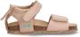 BunniesJR 225401-796 Meisjes Platte Sandalen Roze Imitatieleer Klittenband - Thumbnail 1