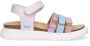 BunniesJR 225422-771 Meisjes Platte Sandalen Paars Imitatieleer Klittenband - Thumbnail 3