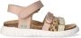 BunniesJR 225423-774 Meisjes Platte Sandalen Roze Imitatieleer Klittenband - Thumbnail 1
