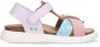 BunniesJR 225424-771 Meisjes Platte Sandalen Paars Imitatieleer Klittenband - Thumbnail 6