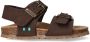 BunniesJR Bonny Beach Jongens Platte Sandalen Bruin Imitatieleer Gesp - Thumbnail 3