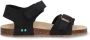 BunniesJR 225416-420 Jongens Platte Sandalen Blauw Imitatieleer Klittenband - Thumbnail 5