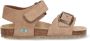 BunniesJR 225416-420 Jongens Platte Sandalen Blauw Imitatieleer Klittenband - Thumbnail 2
