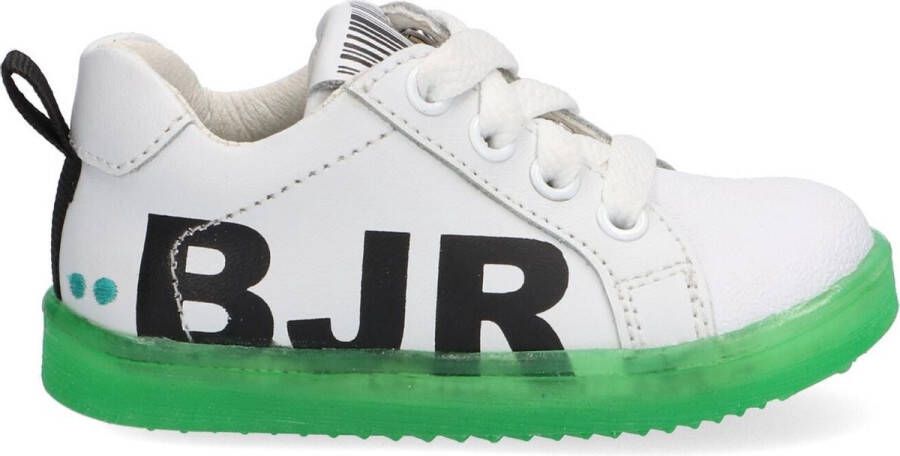 BunniesJR Bunnies JR 221322 500 Jongens Lage Sneakers Wit Leer Veters