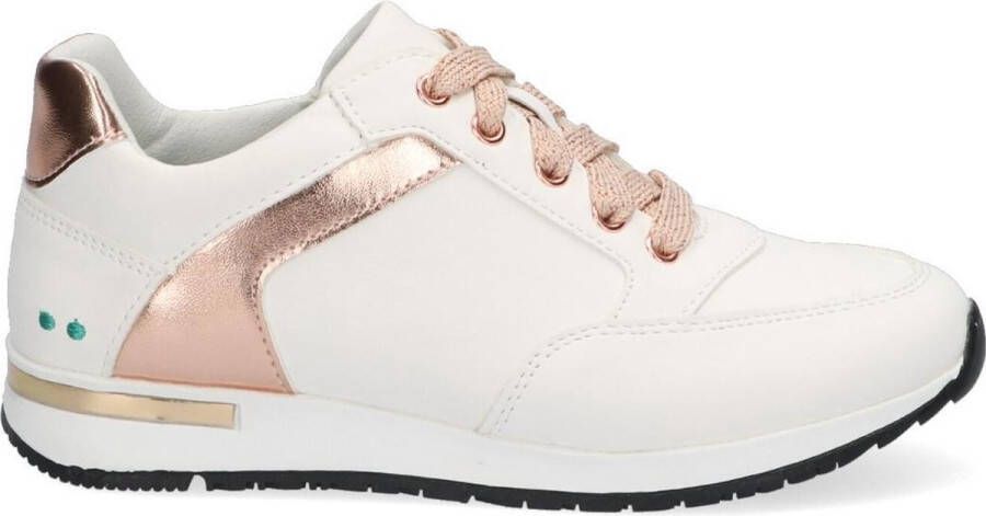 BunniesJR Bunnies JR 221481-900 Meisjes Lage Sneakers Wit Kunststof Veter