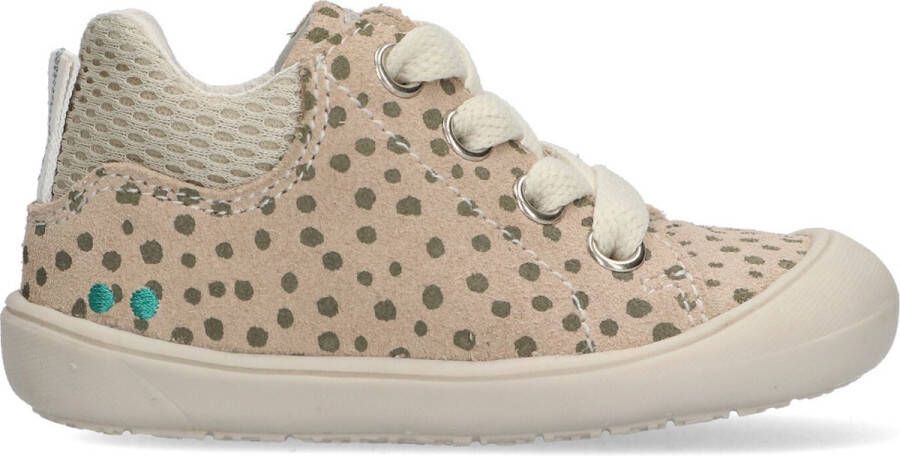 BunniesJR Bunnies JR 222152 406 Lage Sneakers Beige Suède Veters