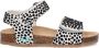 BunniesJR Bunnies JR 222408 500 Meisjes Sandalen Wit Print Imitatieleer Klittenband - Thumbnail 1