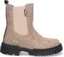 BunniesJR Bunnies JR 223883-419 Meisjes Chelsea Boots Beige Suède Ritssluiting - Thumbnail 2