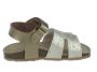 BunniesJR 225405-737 Meisjes Platte Sandalen Bruin Beige Imitatieleer Klittenband - Thumbnail 3