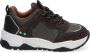 BunniesJR Bunnies JR Charlie Chunky Jongens Lage Sneakers Grijs Suède Veters - Thumbnail 1