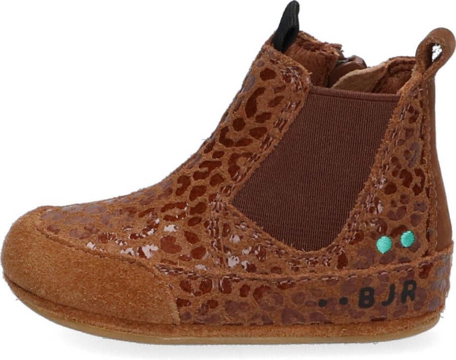 BunniesJR Bunnies JR 221510 413 Meisjes Babylaarsjes Bruin Suède Ritssluiting - Foto 12