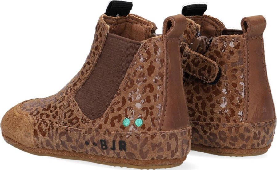 BunniesJR Bunnies JR 221510 413 Meisjes Babylaarsjes Bruin Suède Ritssluiting - Foto 14