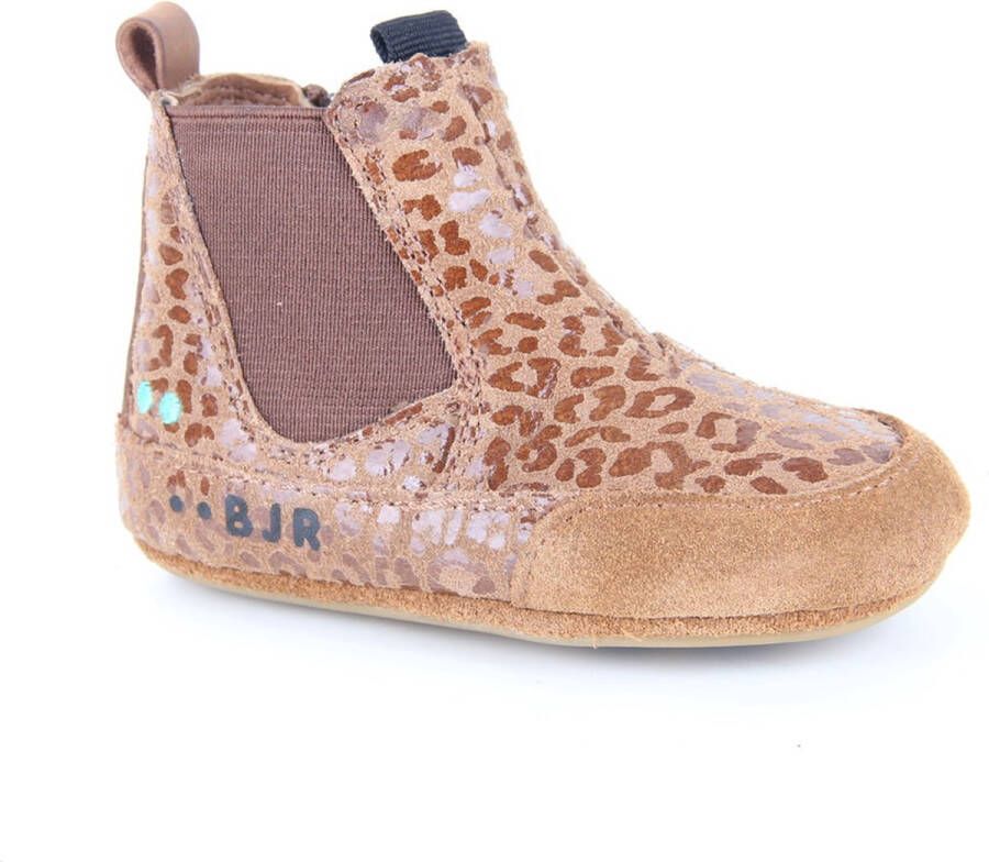 BunniesJR Bunnies JR 221510 413 Meisjes Babylaarsjes Bruin Suède Ritssluiting - Foto 9