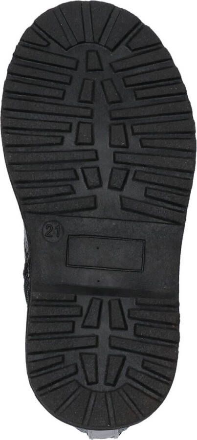 BunniesJR Bunnies JR 221932-792 Meisjes Biker Boots Zilver Print Imitatieleer Veters - Foto 9