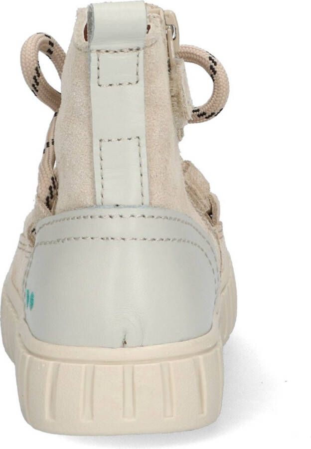 BunniesJR Bunnies JR 222661-406 Meisjes Enkellaarsjes Beige Suède Veters - Foto 4