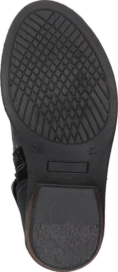 BunniesJR Bunnies JR 222825-589 Meisjes Cowboy Boots Zwart Leer Ritssluiting - Foto 4