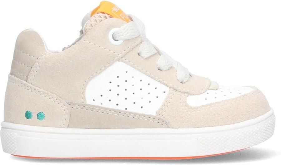 BunniesJR 226216-403 Jongens Lage Sneakers Grijs Leer Veters