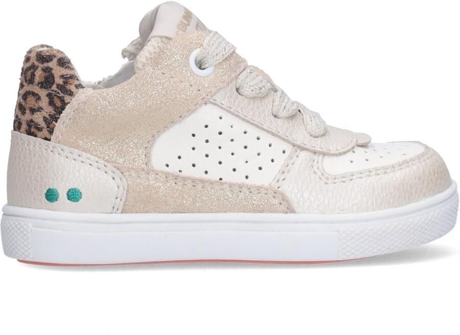 BunniesJR 226216-996 Meisjes Lage Sneakers Roze Leer Veters