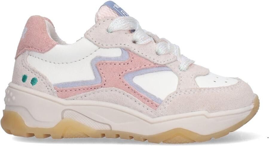 BunniesJR 226222-400 Meisjes Lage Sneakers Roze Leer Veters